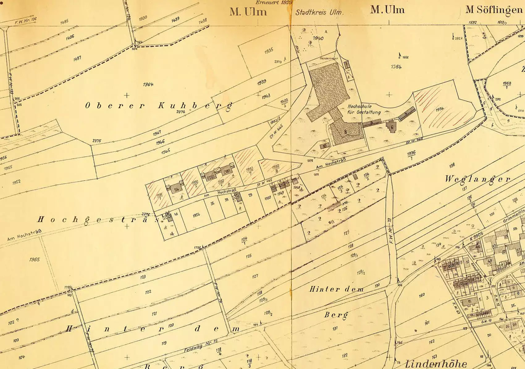 Site plan, c. 1955